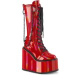Swing-150 Demonia Red Holographic Stretch Patent - Image 2