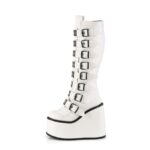 Swing-815 Demonia White Vegan Leather - Image 4