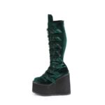 Swing-815 Emerald Velvet Demonia - Image 4