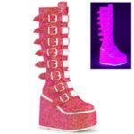 Swing-815Uv Pink Glitter Demonia - Image 6