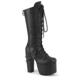 Torment-170 Black Vegan Leather Demonia - Image 2