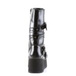 Trashville-205 Demonia Black Vegan Leather - Image 5