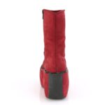 Violet-100 Demonia Burgundy Faux Suede - Image 5