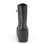 Violet-120 Black Vegan Leather Demonia - Image 5