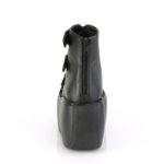 Violet-150 Demonia Black Vegan Leather-Hologram - Image 5