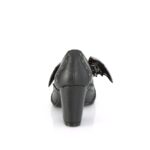 Vivika-32 Black Vegan Leather Demonia - Image 5