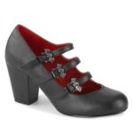 Vivika-38 Demonia Black Vegan Leather - Image 6