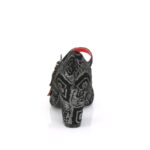 Vivika-38 Demonia Silver Faux Nubuck Leather - Image 5