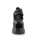 Void-37 Black Vegan Leather-Patent Demonia - Image 3
