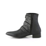 Warlock-50-C Black Vegan Leather Demonia - Image 4