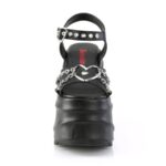 Wave-09 Demonia Black Vegan Leather - Image 3
